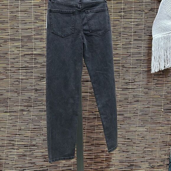 Calvin Klein Jeans Women's High-Rise Straight-Leg Jeans - Storm Size 24 - Picture 2 of 2